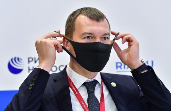 ПМЭФ-2021. Работа стенда МИА "Россия сегодня". День третий