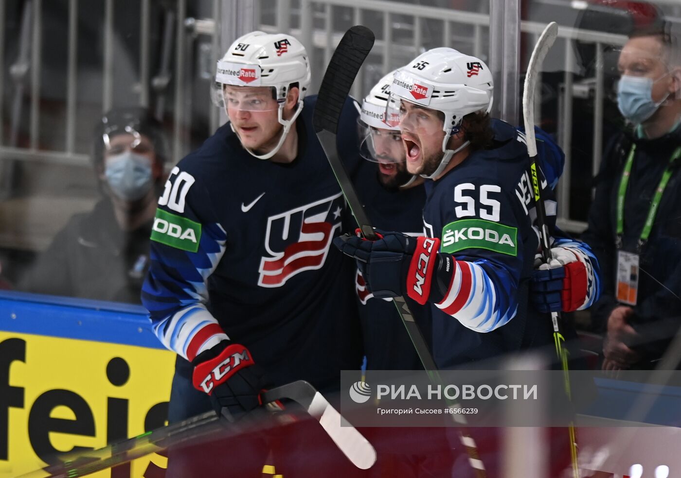 Хоккей. Чемпионат мира. Матч США - Канада