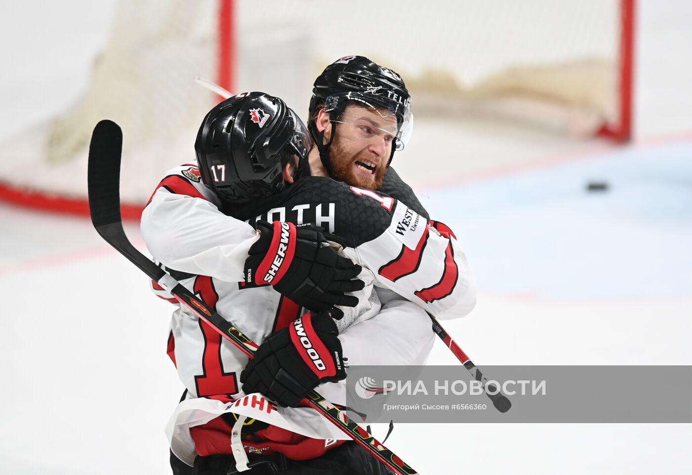 Хоккей. Чемпионат мира. Матч США - Канада