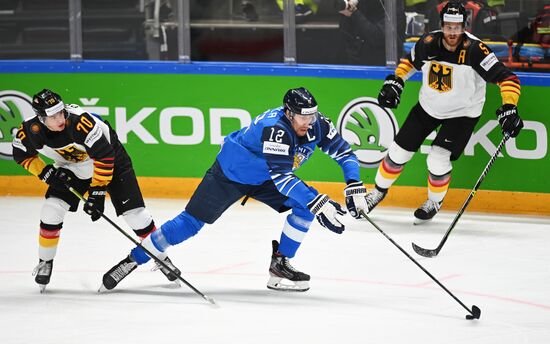 Хоккей. Чемпионат мира. Матч Финляндия - Германия