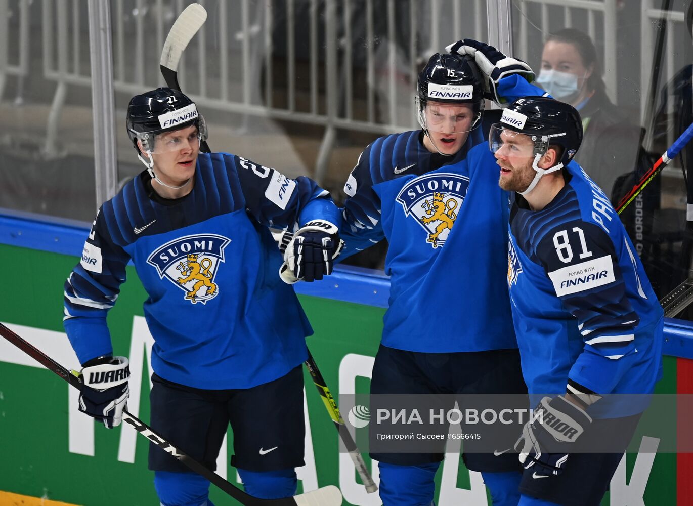 Хоккей. Чемпионат мира. Матч Финляндия - Германия