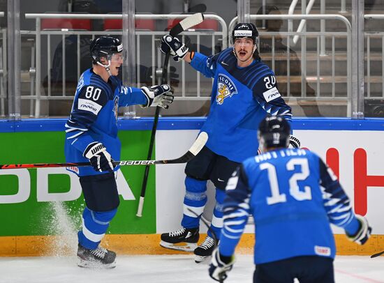 Хоккей. Чемпионат мира. Матч Финляндия - Германия