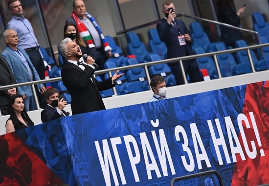 Футбол. Товарищеский матч. Россия - Болгария