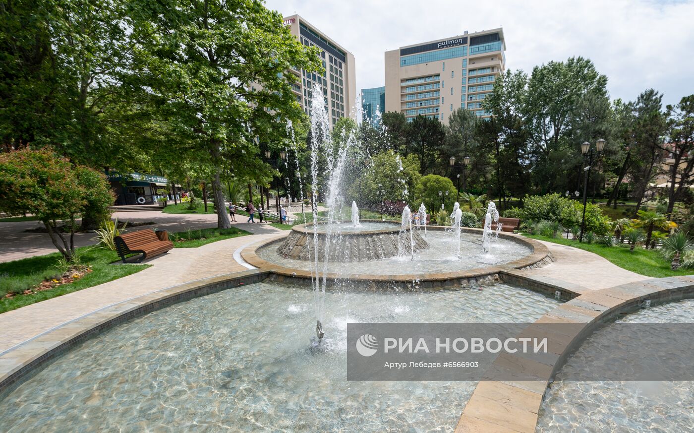 Курортный сезон в Сочи