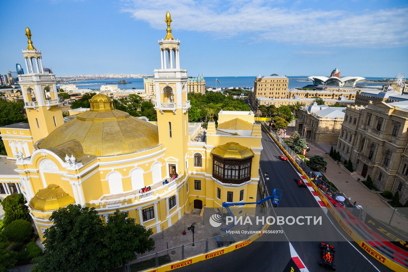 Формула-1. Гран-при Азербайджана. Гонка