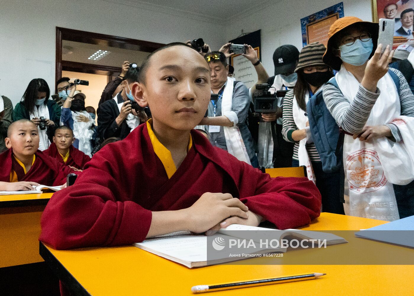 Буддистский институт в Тибете