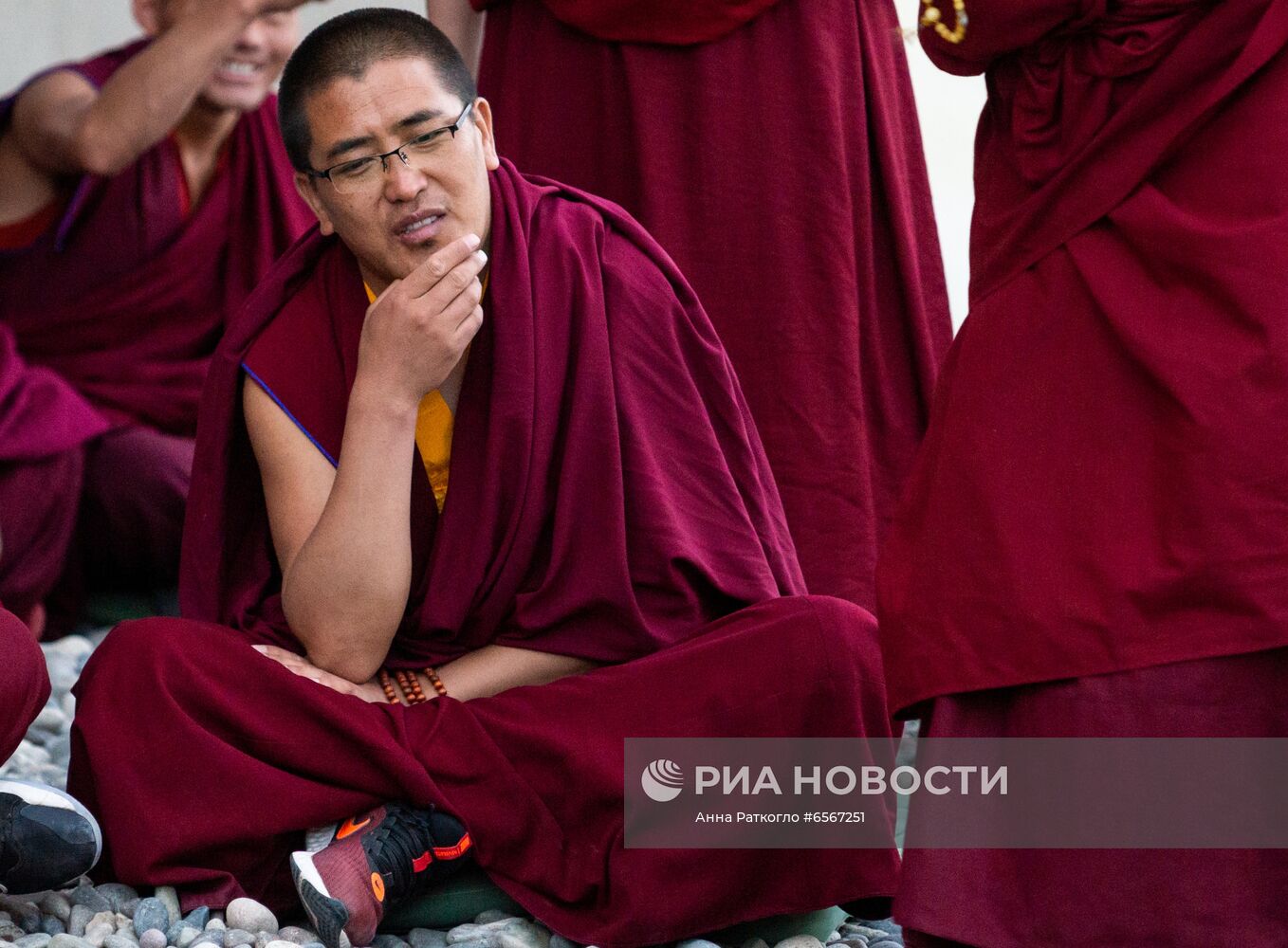 Буддистский институт в Тибете