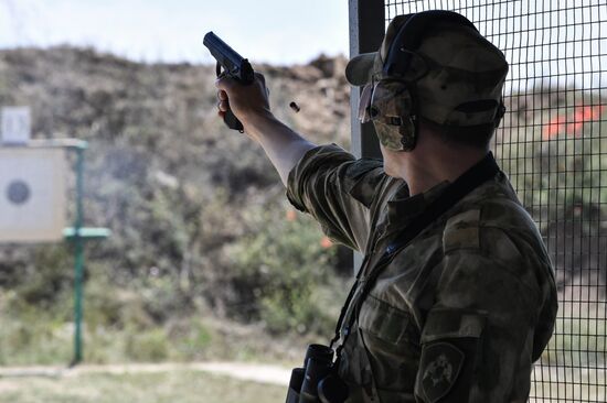 Чемпионат Росгвардии по стрельбе из боевого ручного стрелкового оружия