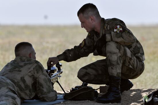 Чемпионат Росгвардии по стрельбе из боевого ручного стрелкового оружия