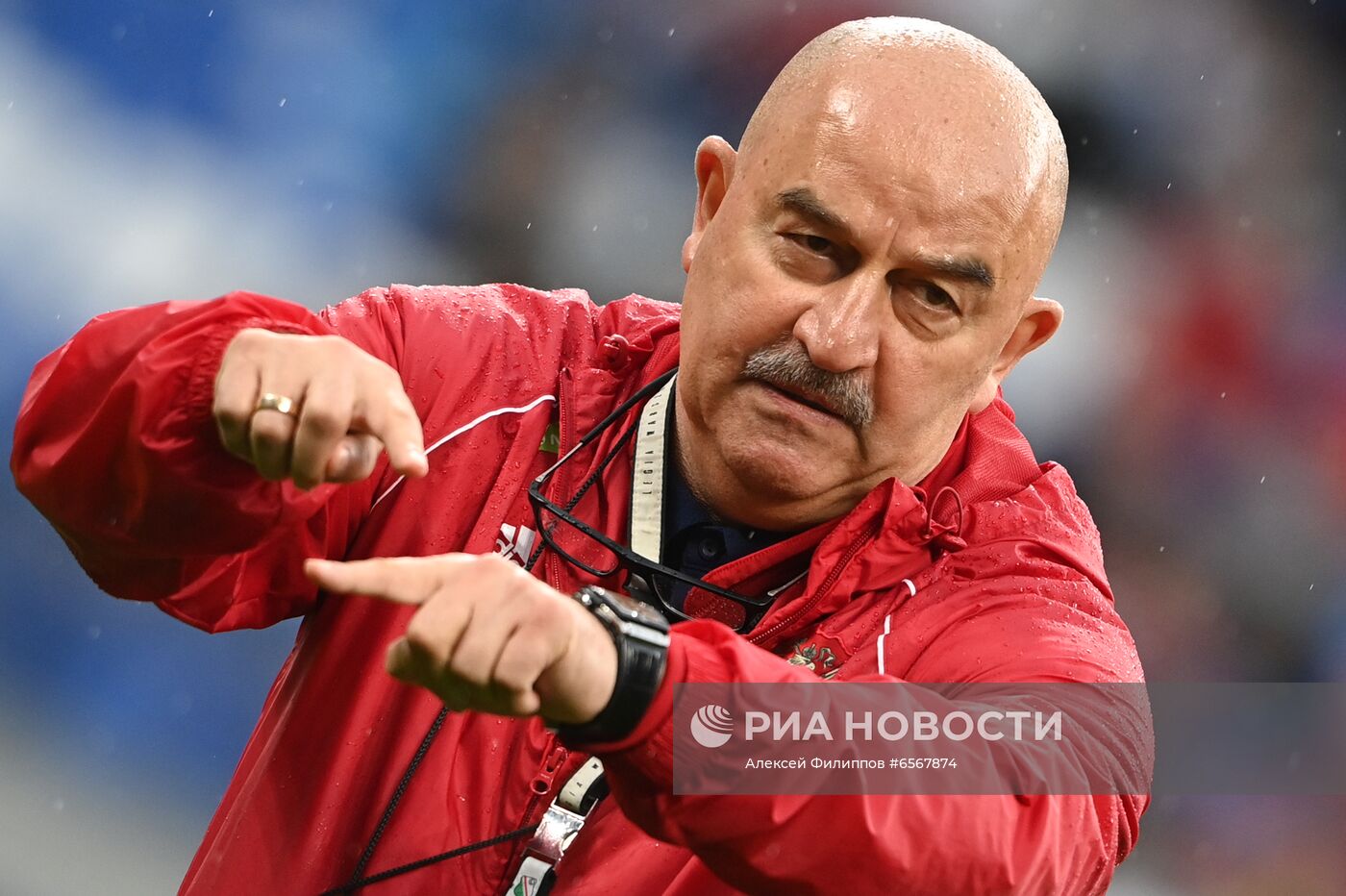 Футбол. Тренировка сборной России