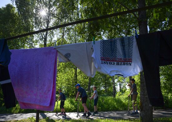 Поселок Кузьмолово в Ленинградской области