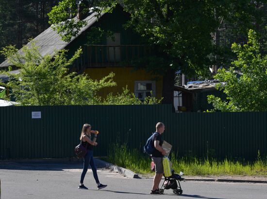 Поселок Кузьмолово в Ленинградской области