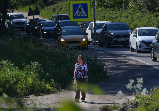 Поселок Кузьмолово в Ленинградской области