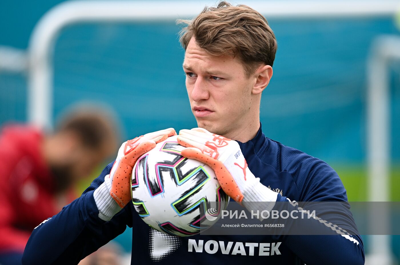 Футбол. Чемпионат Европы. Тренировка сборной России