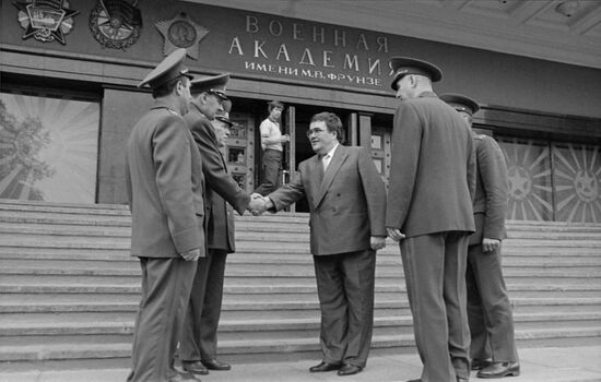 Визит в СССР министра обороны Финляндии Йохана Оле Норрбака