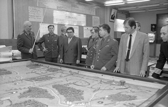 Визит в СССР министра обороны Финляндии Йохана Оле Норрбака