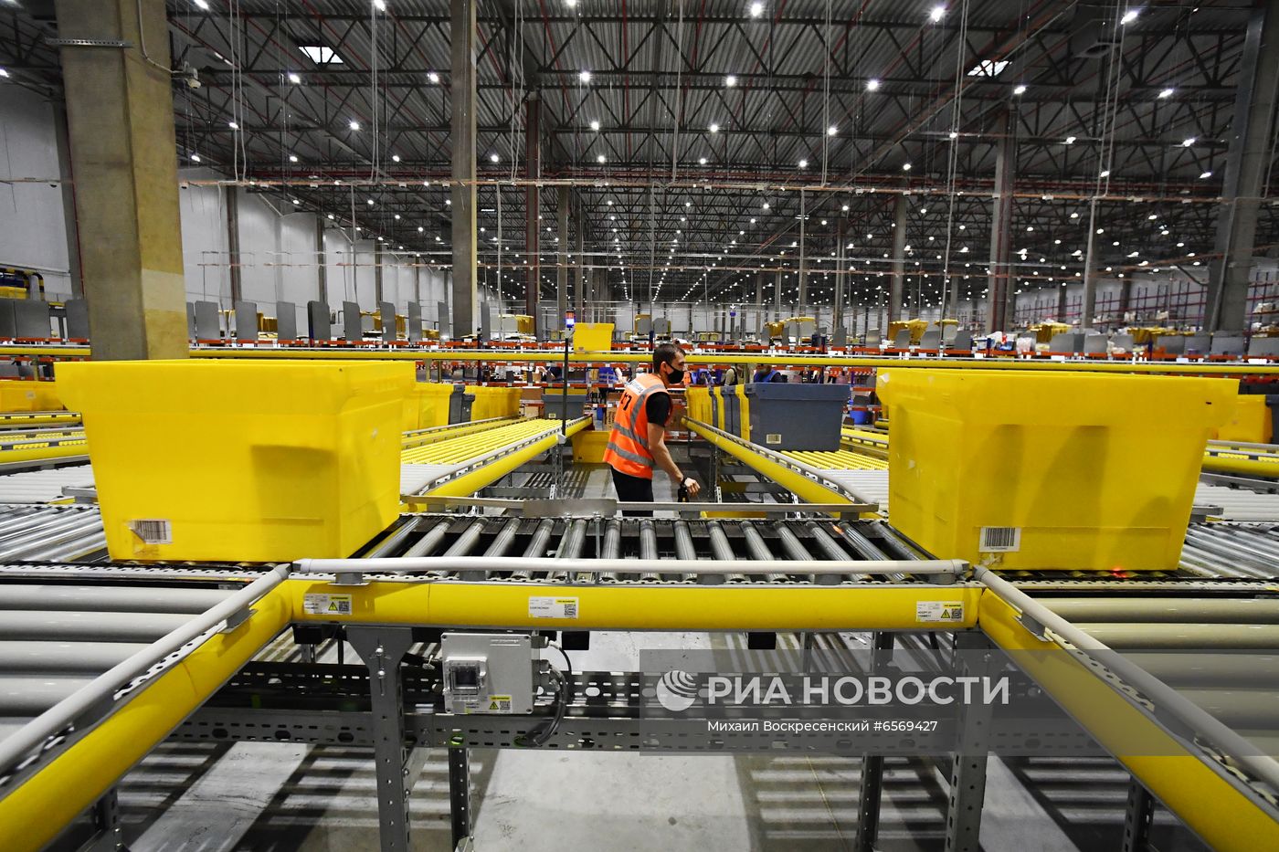 Логистический центр "Яндекс.Маркет" в Подмосковье 