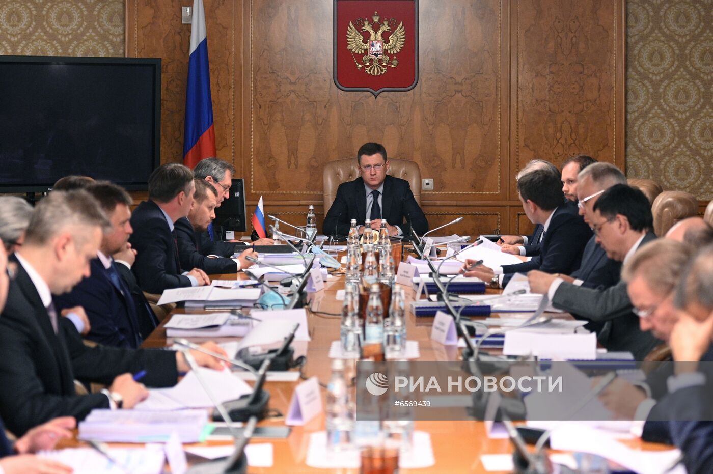 Заседание Правительственной комиссии по вопросам развития электроэнергетики