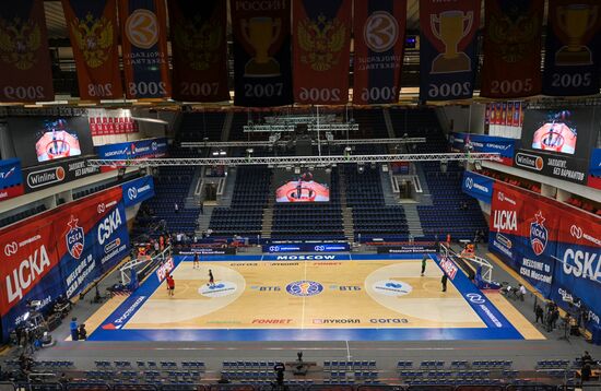Баскетбол. Единая Лига ВТБ. Матч ЦСКА - УНИКС