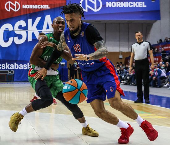 Баскетбол. Единая Лига ВТБ. Матч ЦСКА - УНИКС