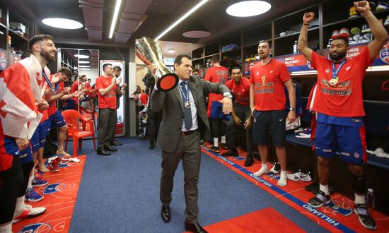 Баскетбол. Единая Лига ВТБ. Матч ЦСКА - УНИКС