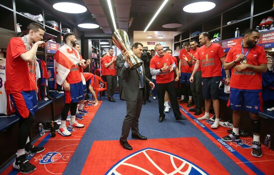 Баскетбол. Единая Лига ВТБ. Матч ЦСКА - УНИКС