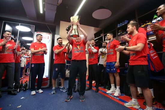 Баскетбол. Единая Лига ВТБ. Матч ЦСКА - УНИКС