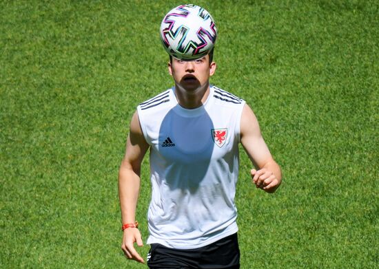 Футбол. ЧЕ-2020. Тренировка сборной Уэльса