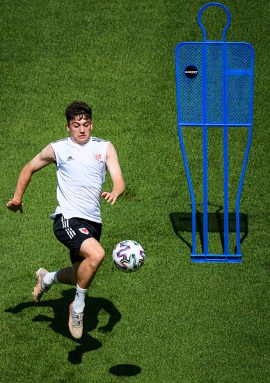 Футбол. ЧЕ-2020. Тренировка сборной Уэльса