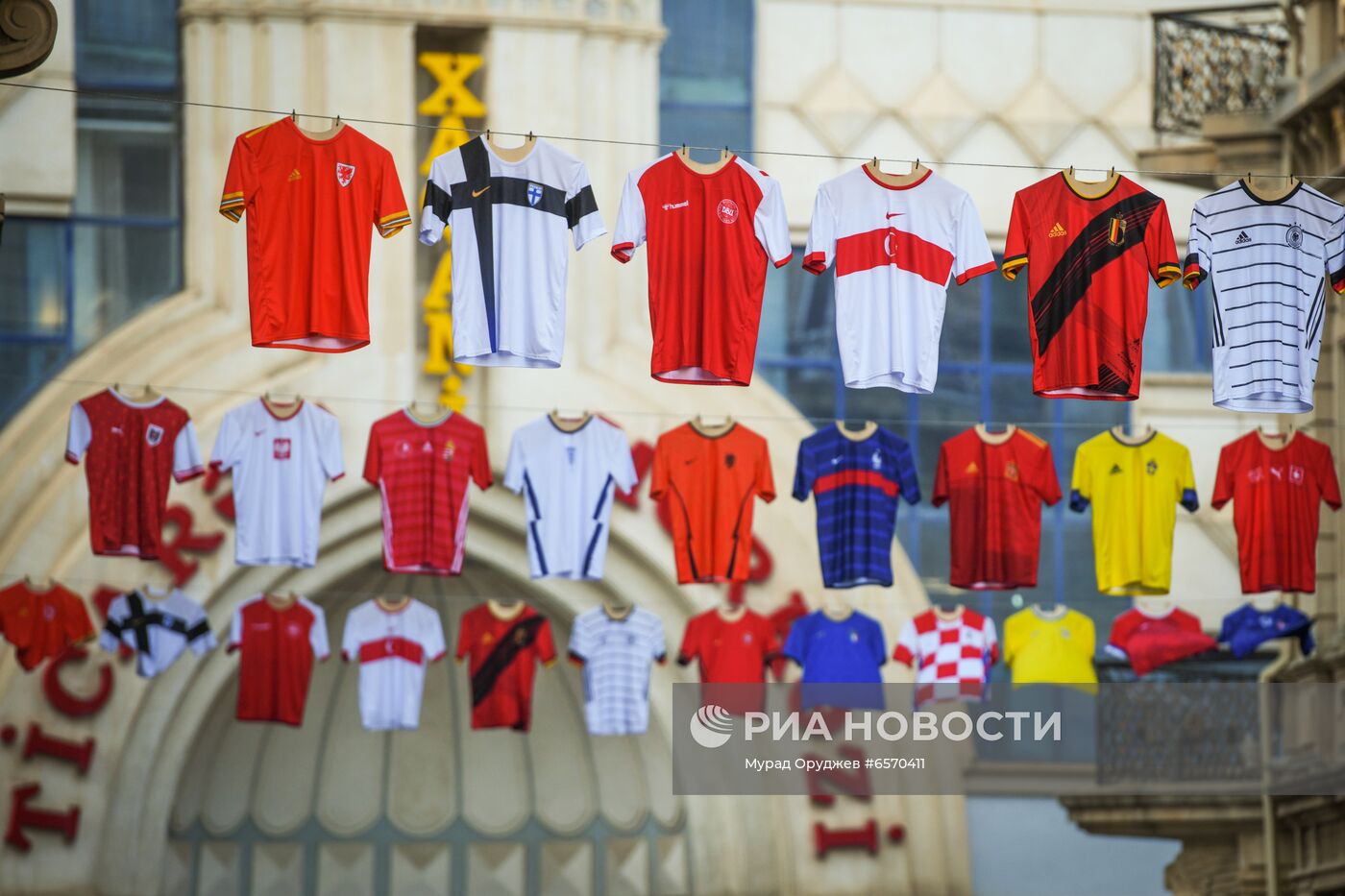 Баку в преддверии ЧЕ-2020 по футболу