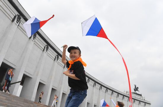 Празднование Дня России в Москве 