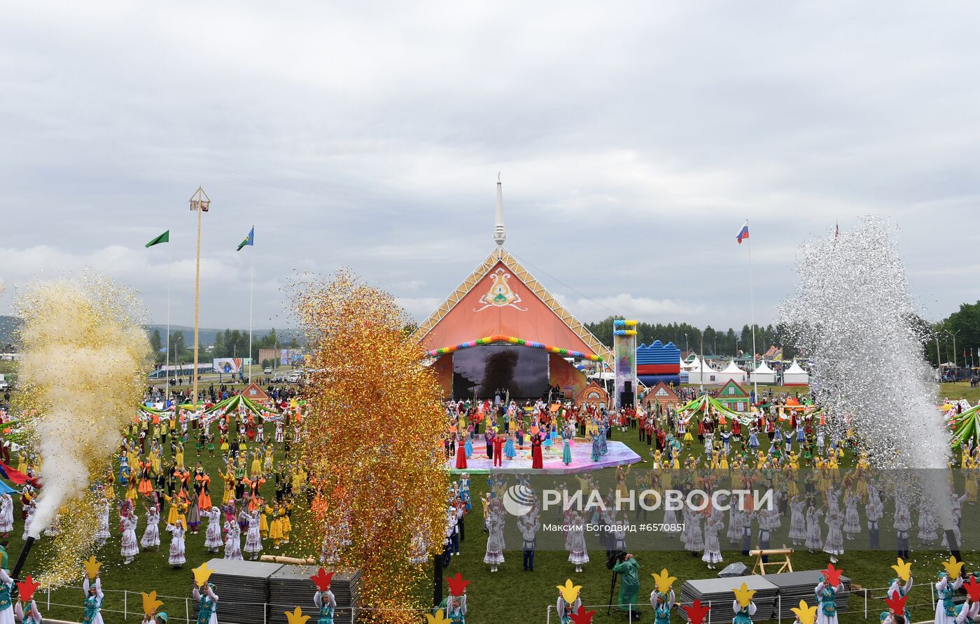 Праздник Сабантуй в регионах РФ