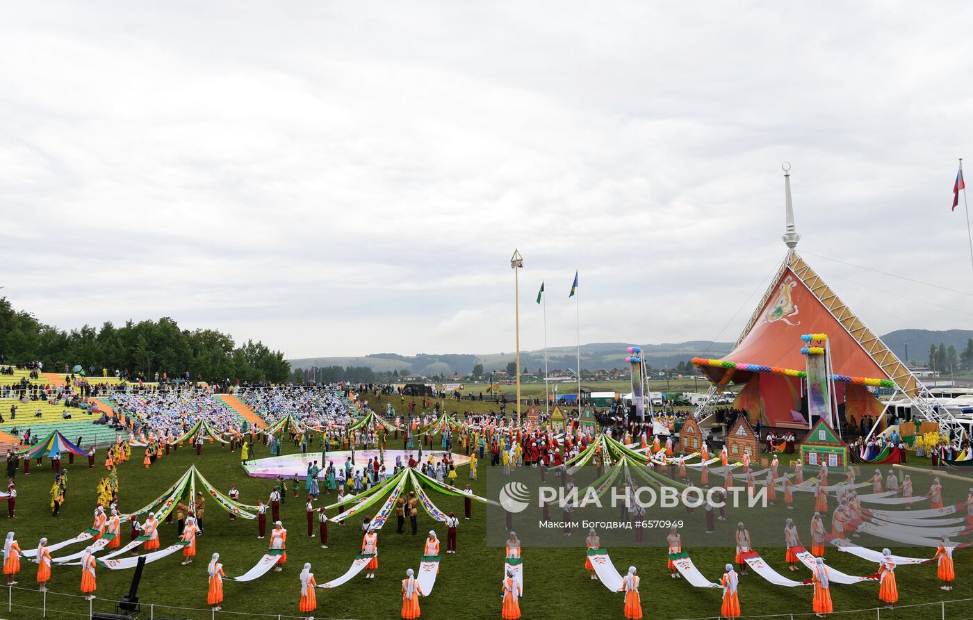 Праздник Сабантуй в регионах РФ