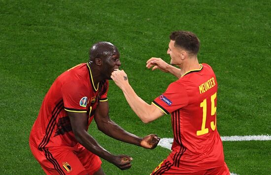 Футбол. ЧЕ-2020. Матч Бельгия - Россия