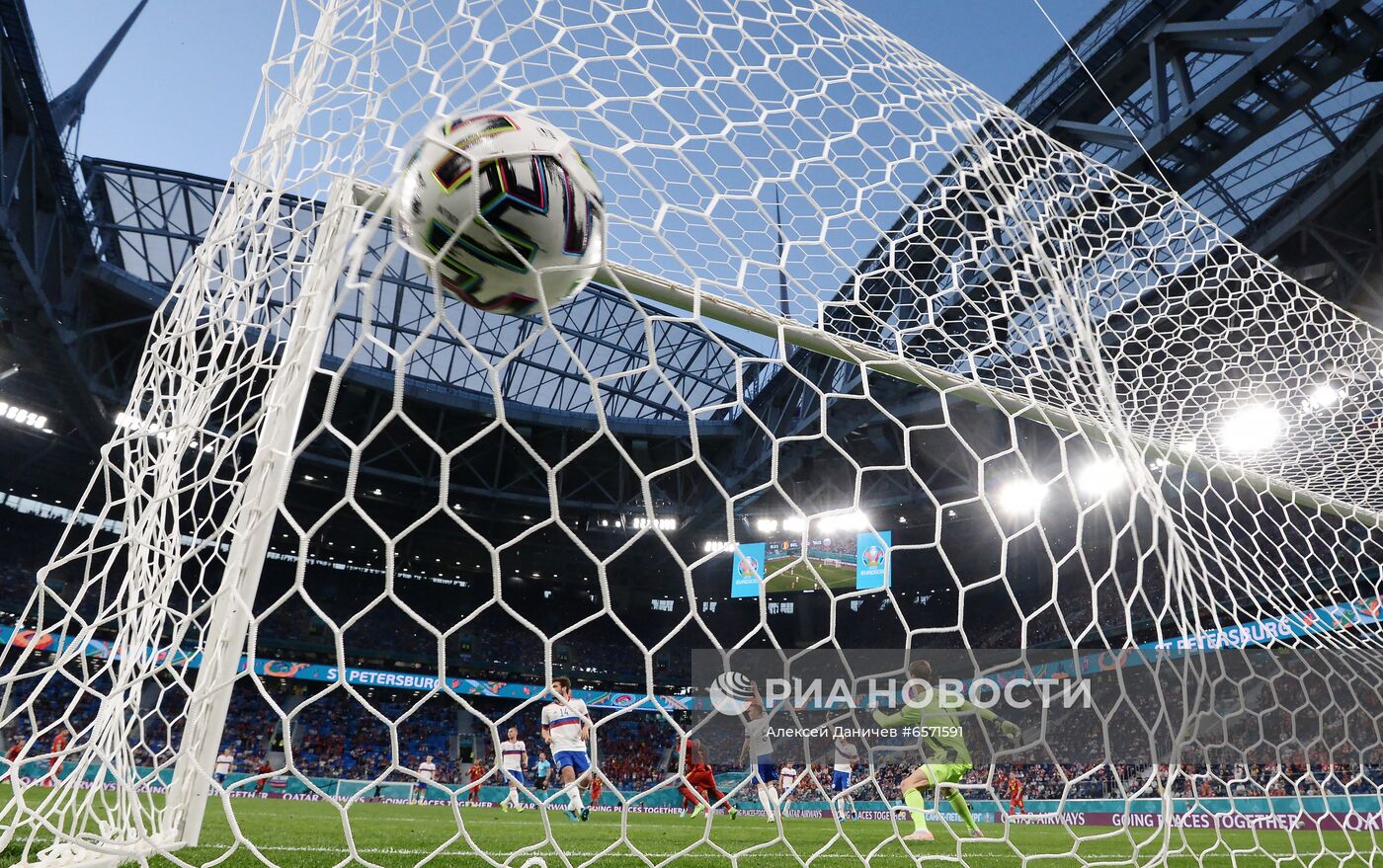 Футбол. ЧЕ-2020. Матч Бельгия - Россия