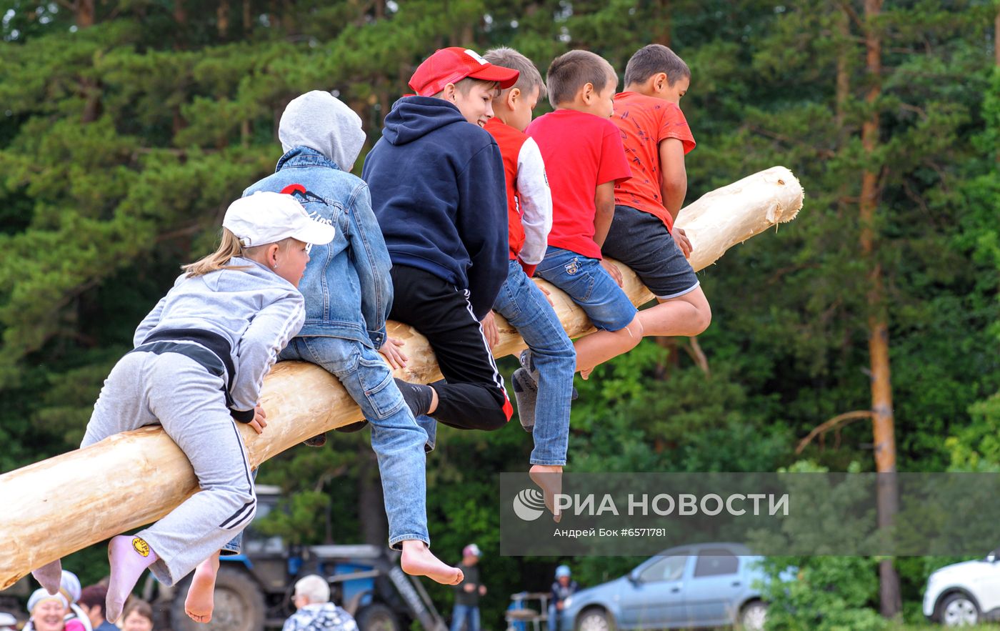 Праздник Сабантуй в регионах РФ