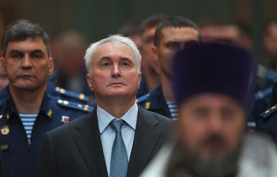 Патриаршее служение в храме Вооруженных Сил