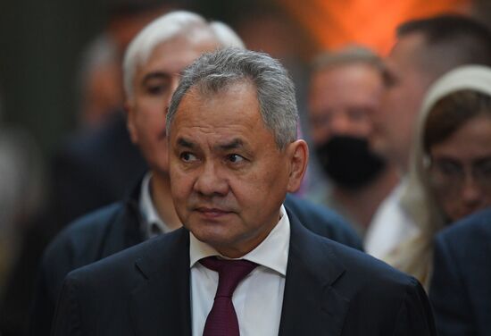 Патриаршее служение в храме Вооруженных Сил