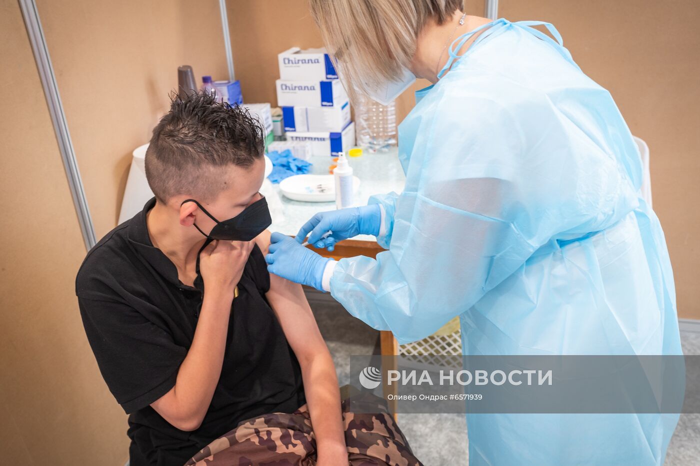 Вакцинация препаратом Sputnik V в Словакии