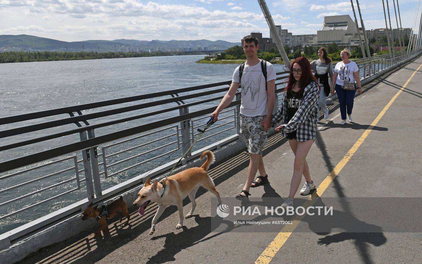 Половодье в Красноярске