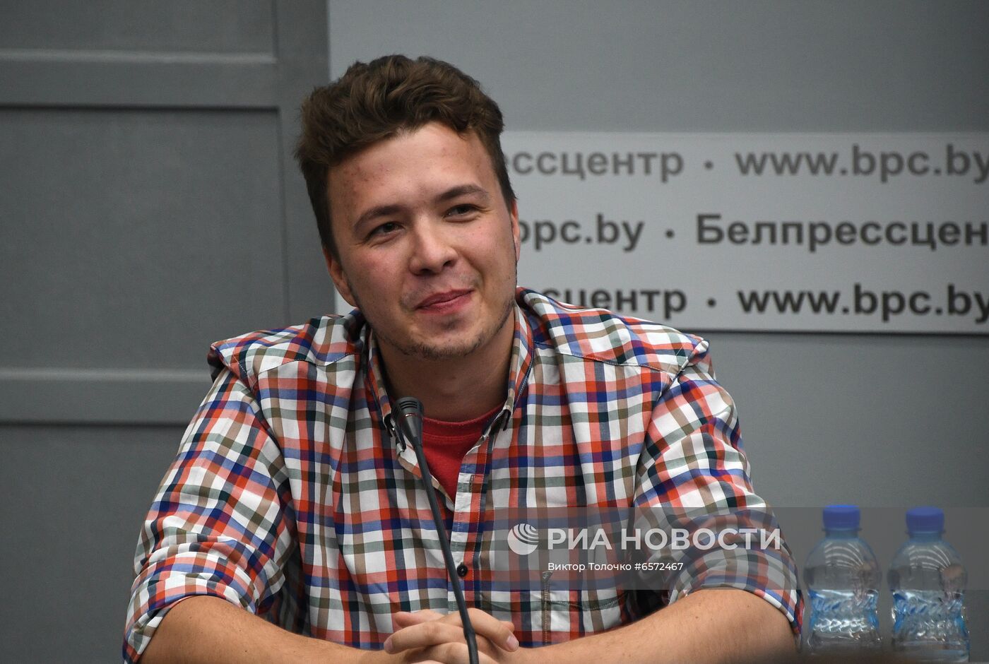 Пресс-конференция по ситуации с Ryanair с участием Р. Протасевича