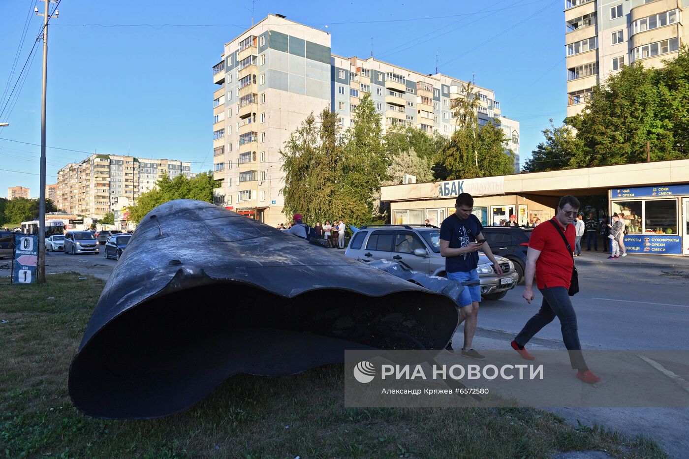 Автозаправка горит в Новосибирске