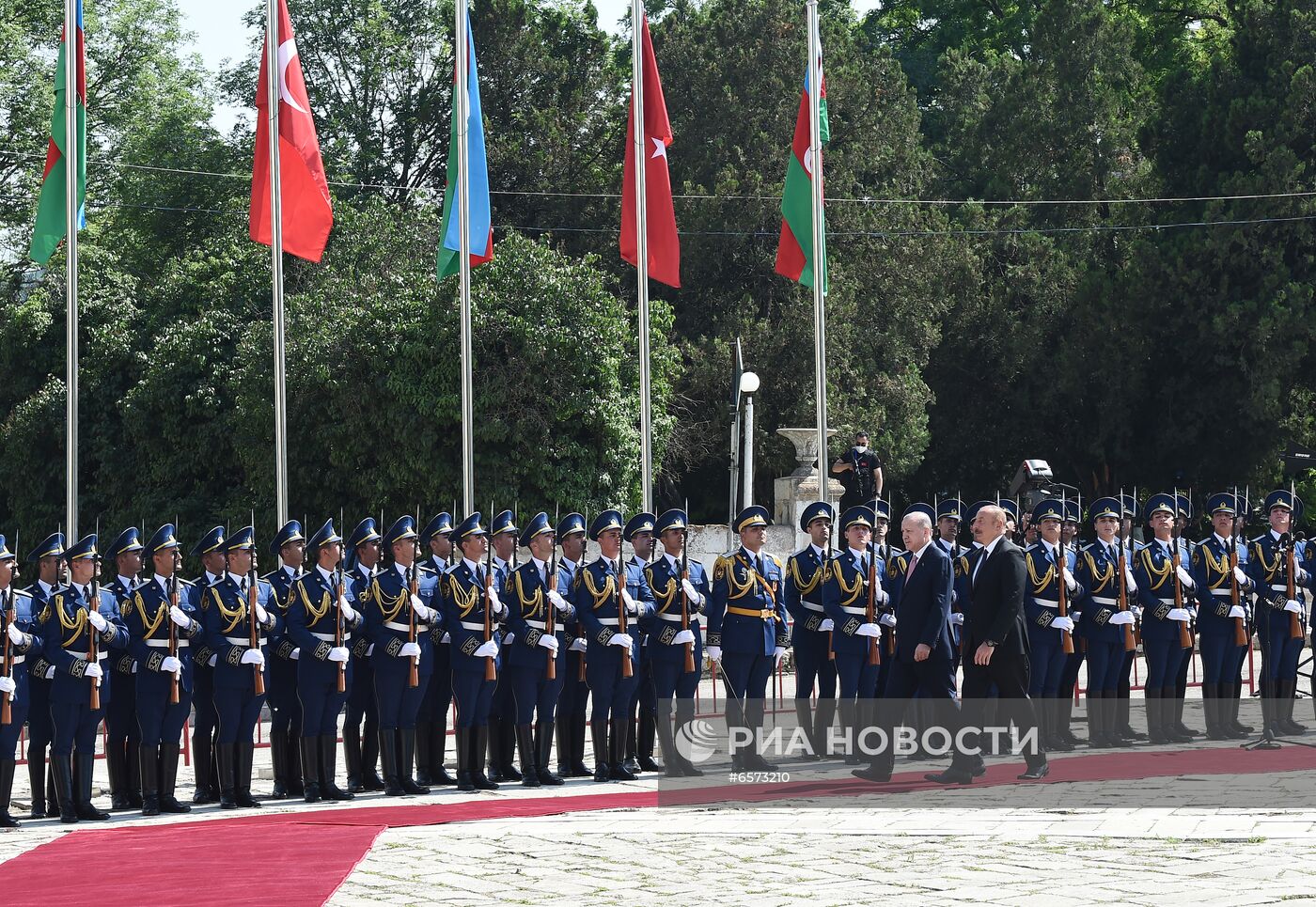 Визит президента Турции Р. Эрдогана в Азербайджан