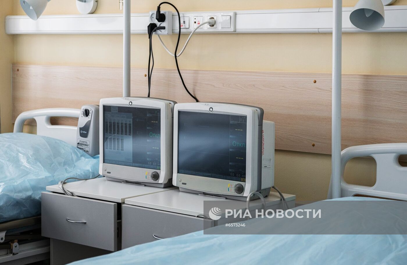 Открытие стационара для пациентов с COVID-19 в ГКБ No 15 им. Филатова