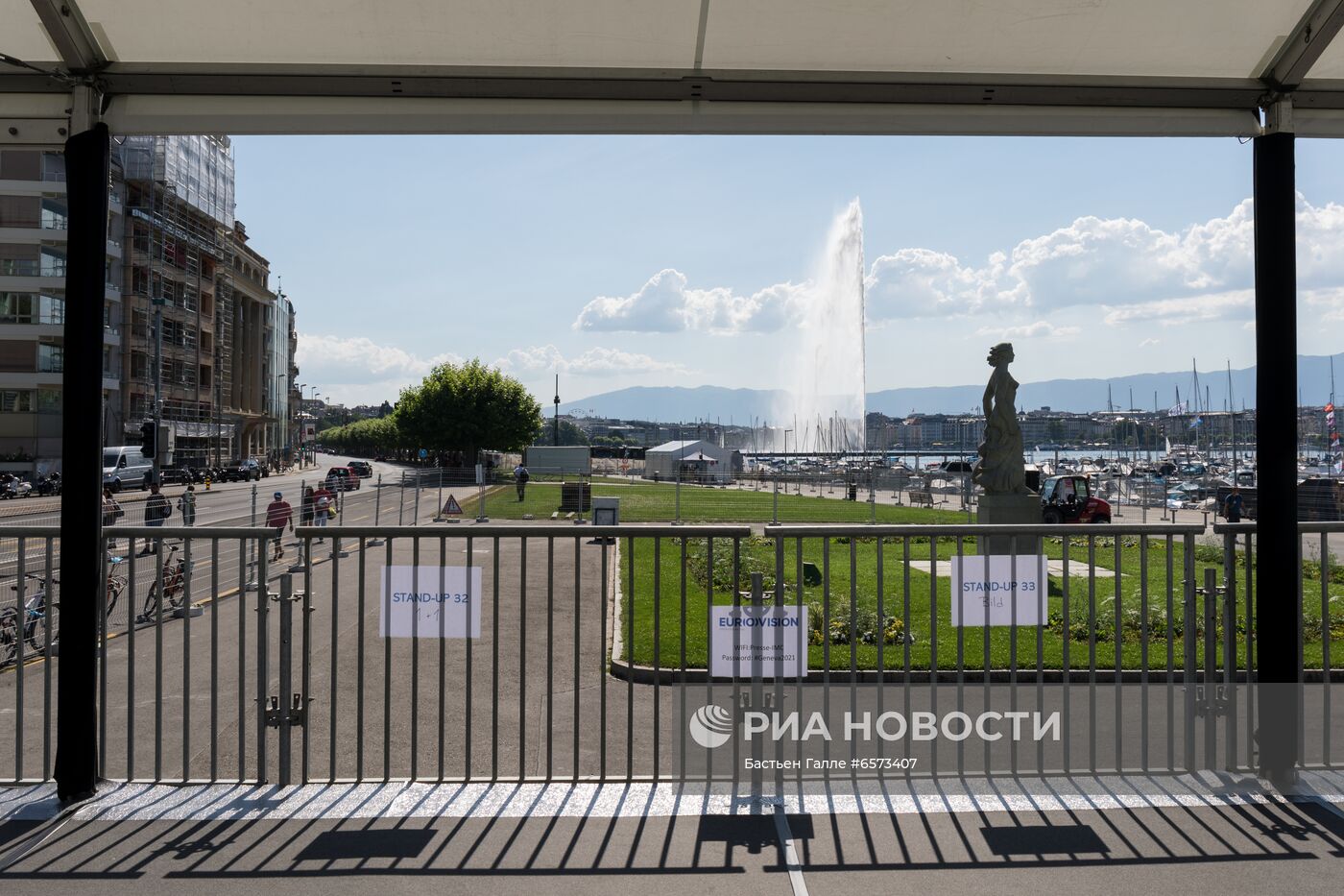 Женева в преддверии саммита президента России В. Путина и президента США Дж. Байдена