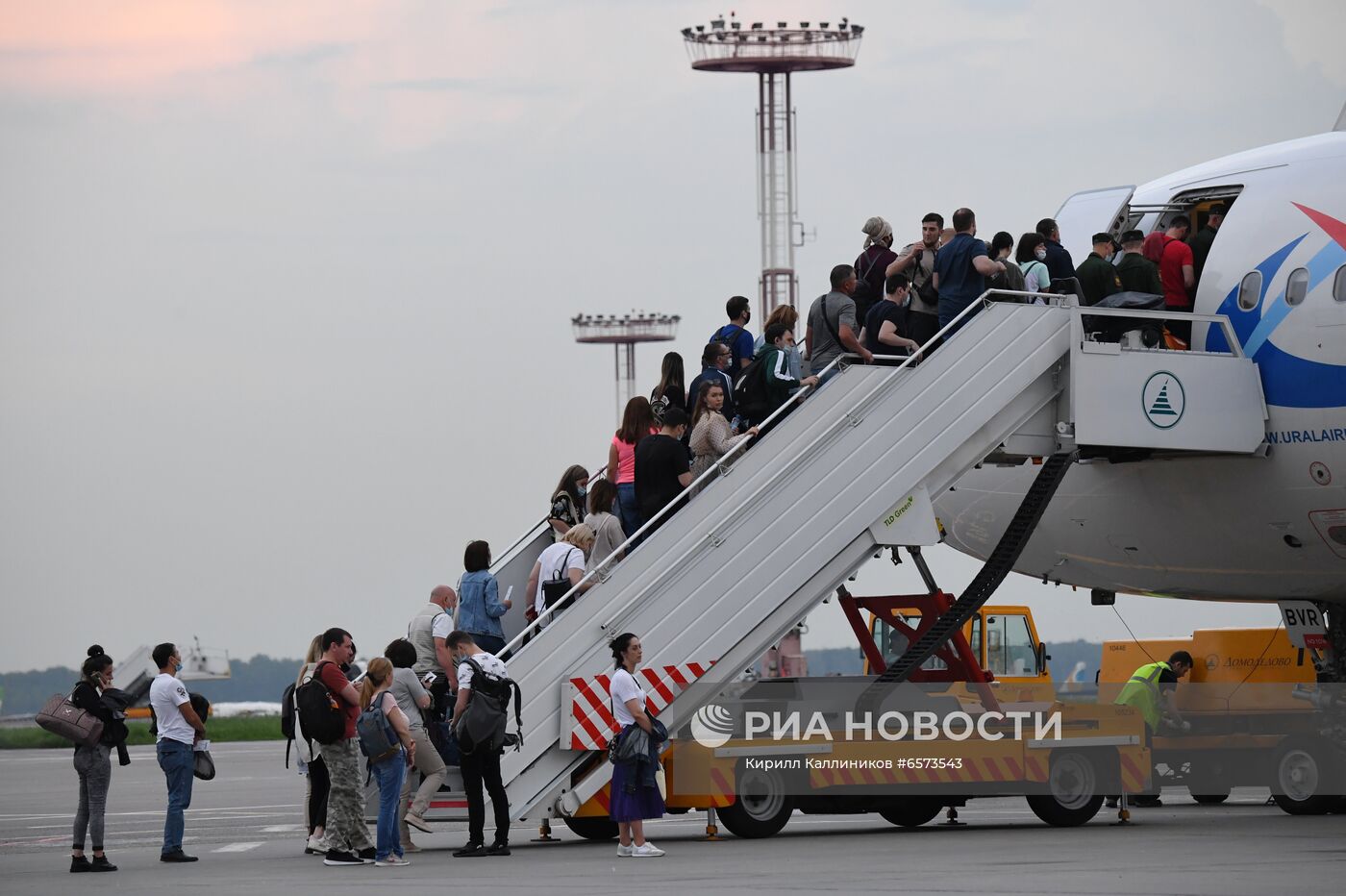 Авиаспоттинг в Домодедово