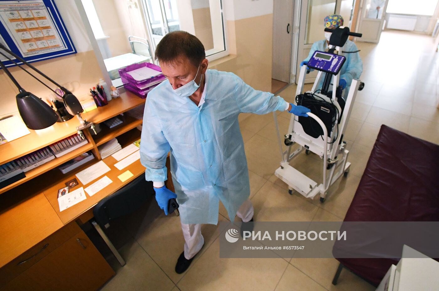 Открытие ковидного госпиталя в Уссурийске