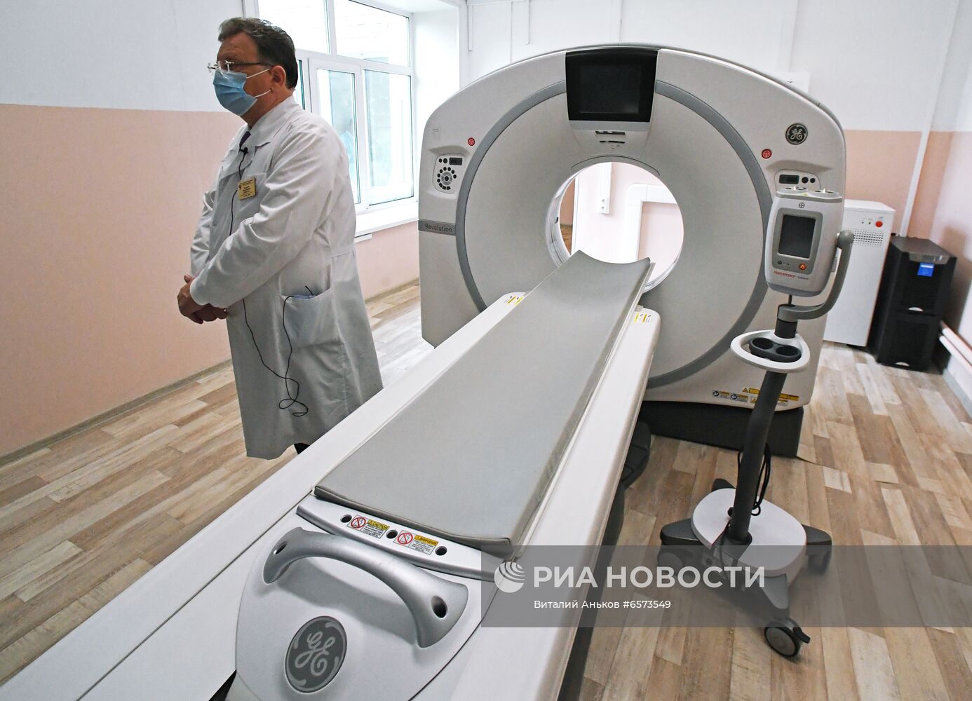 Открытие ковидного госпиталя в Уссурийске