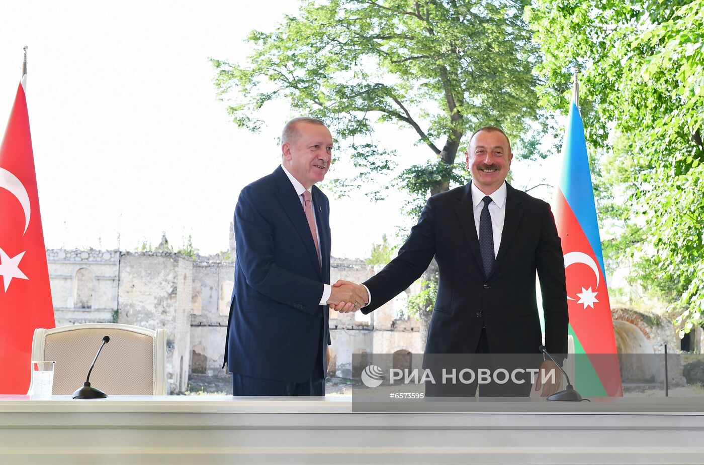 Визит президента Турции Р. Эрдогана в Азербайджан