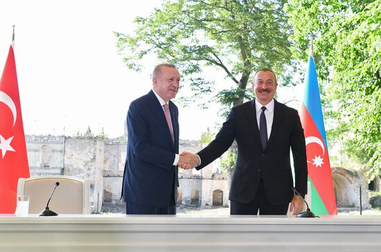 Визит президента Турции Р. Эрдогана в Азербайджан